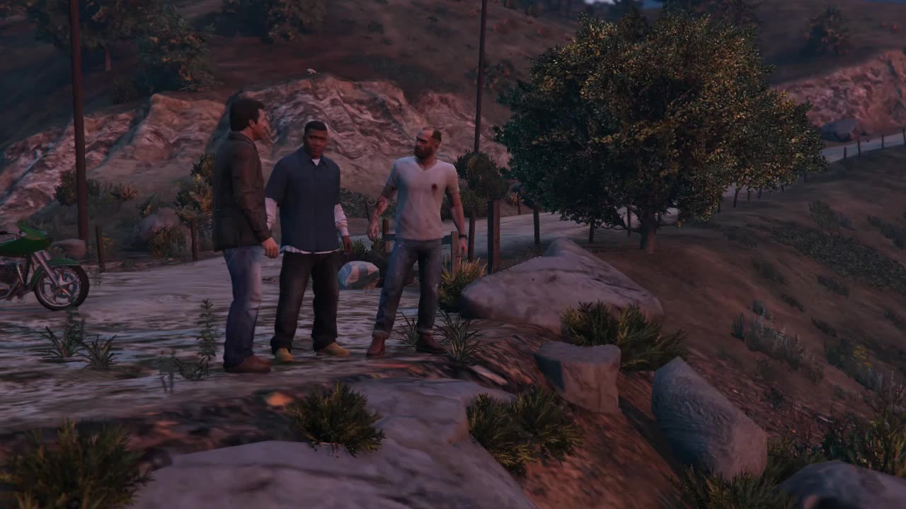 GTA 5 end.