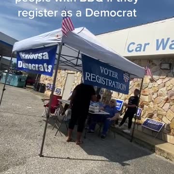 Democrats Bribing Blacks In Florida For Votes With BBQ