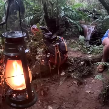 BUSHCRAFT stove PRIMITIVE 🔥#bushcraft #asmr #survival #solocamping #cooking