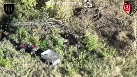 Kamikaze drone blocks the path of Russian