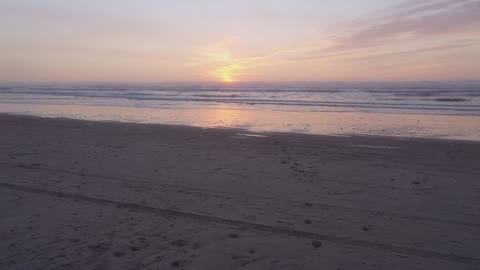 Sunset at Cannon Beach, 01-25-2022