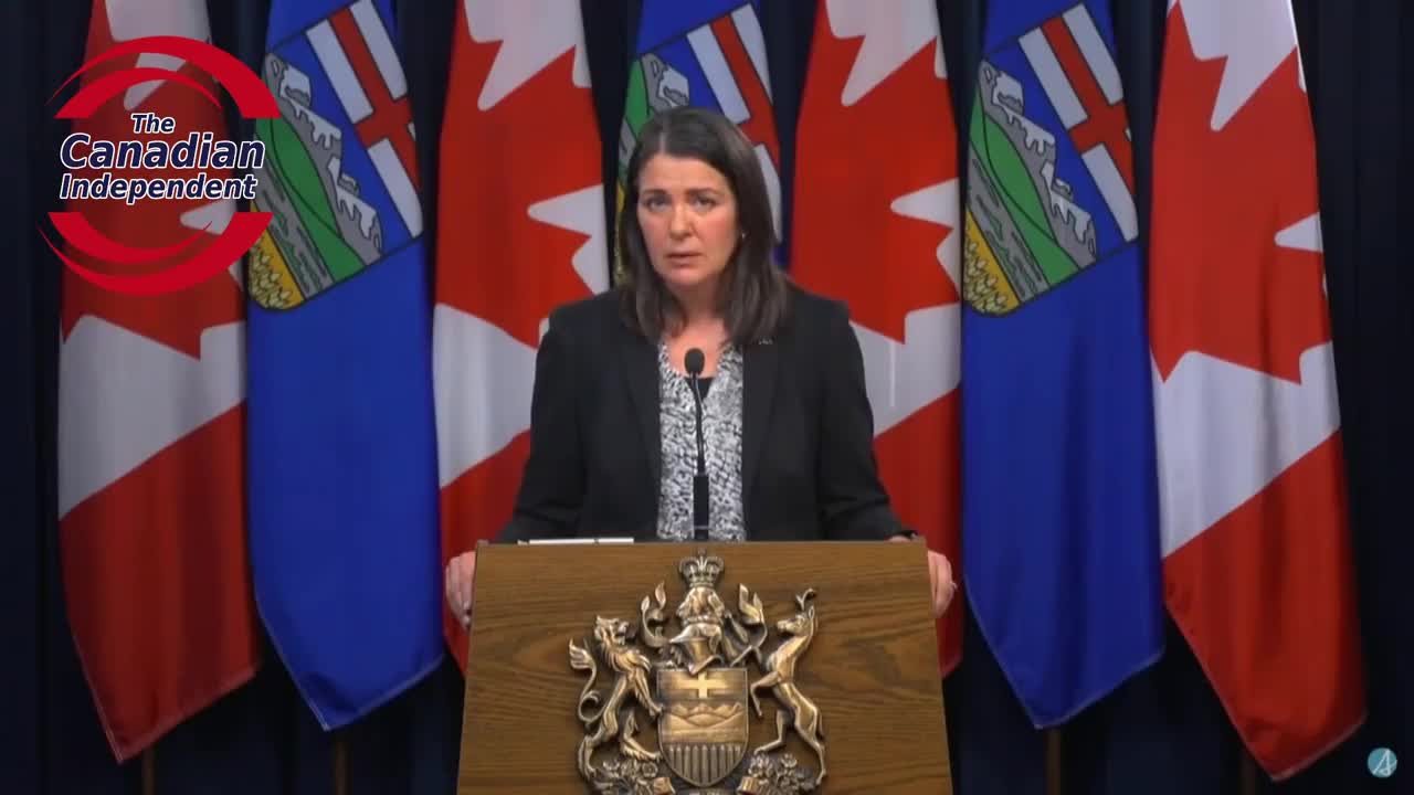 Alberta’s new Premier Danielle Smith speaking about the discrimination against the unvaccinated