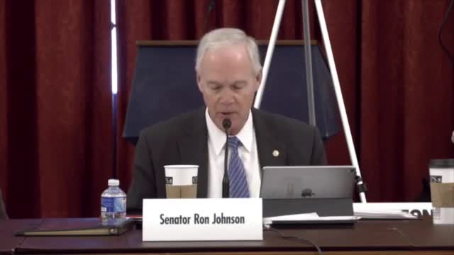 Sen. Johnson hearing in DC - Highlights