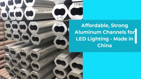 Aluminium Channel Extrusion Aluminum China 6063-T5 Aluminum Extruded Alloy O Shape for Led Light Bar