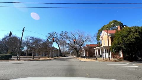 Virtual Drive Historic Arkansas Museum to Wolfe St. Little Rock, Arkansas