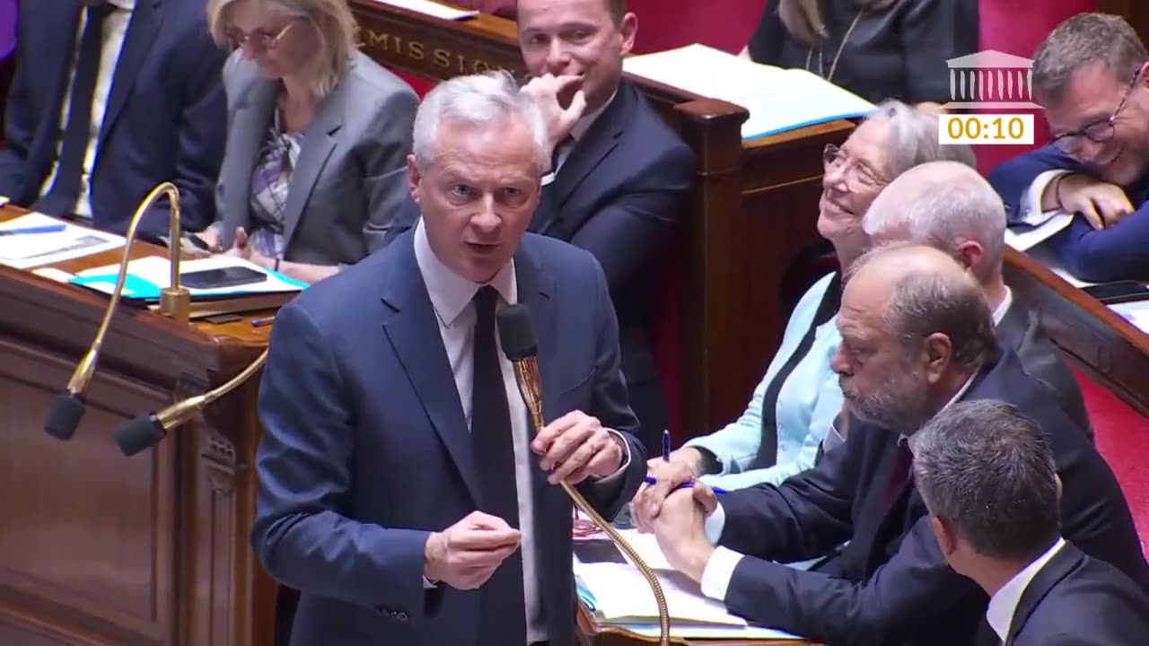 The French government is so very concerned about the riots around the country.