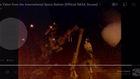 The ISS Livestream Goes Down After UFO/UAP spotted on livestream