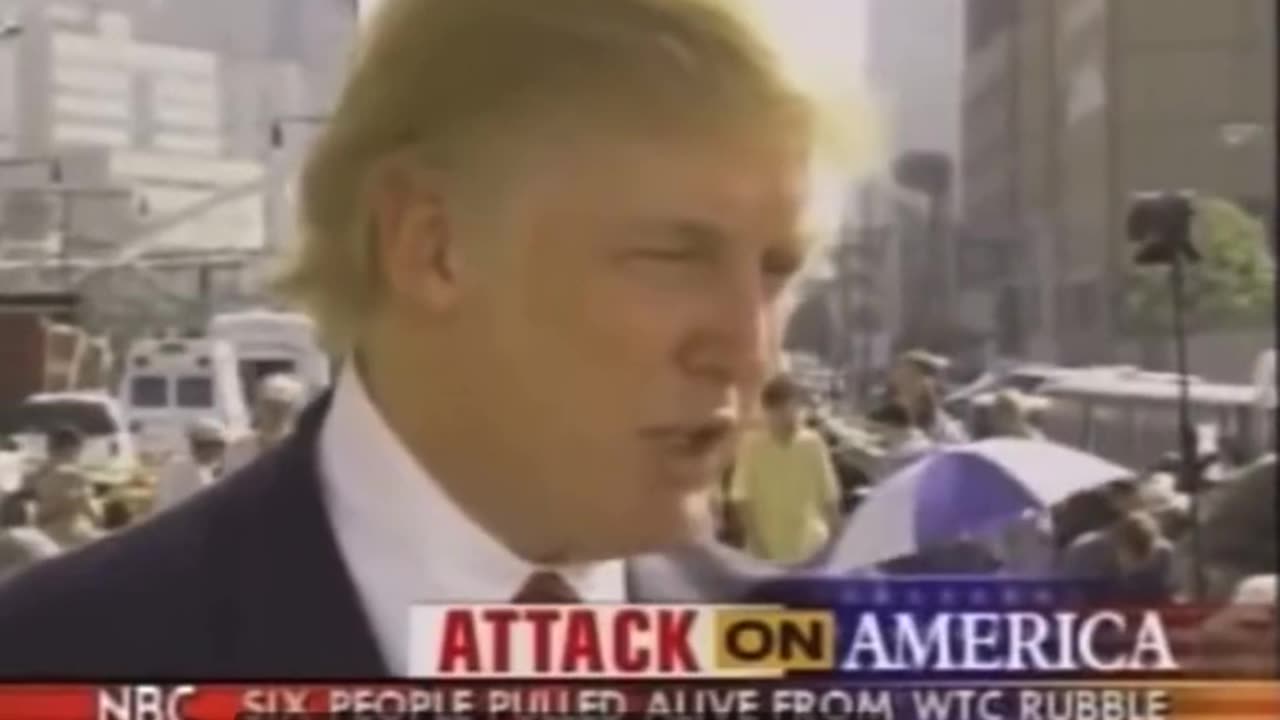 Trump paid men to dig through the rubble after 9/11