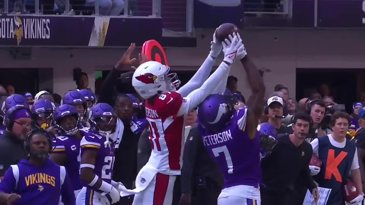 Patrick Peterson REVENGE GAME Vs Cardinals 🔒⬇️ (WR vs CB) Cardinals Vs Vikings 2022 highlights