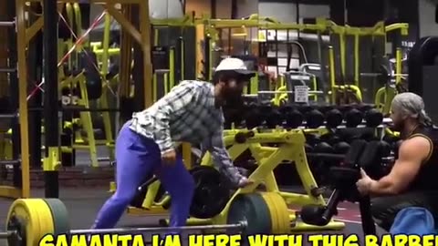 A GYM trainer get Pranked by Anatoly #gym #prank