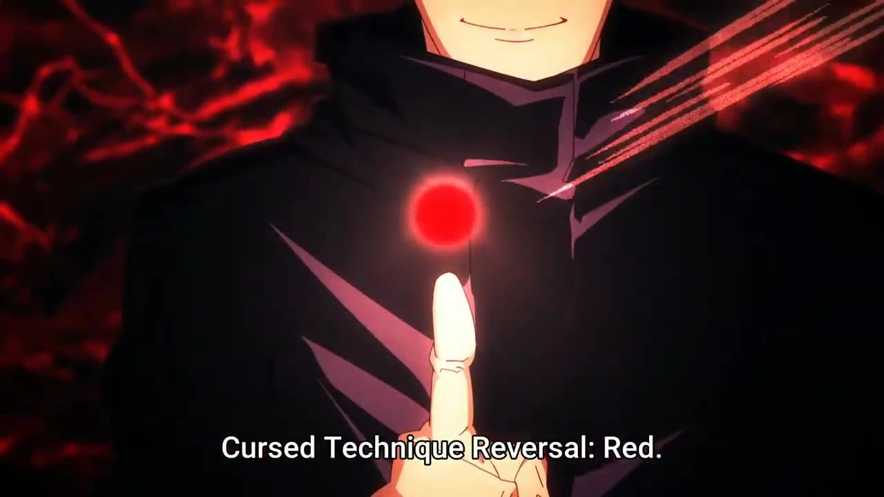 Gojo satoru using "Cursed Technique Reversal Rad"