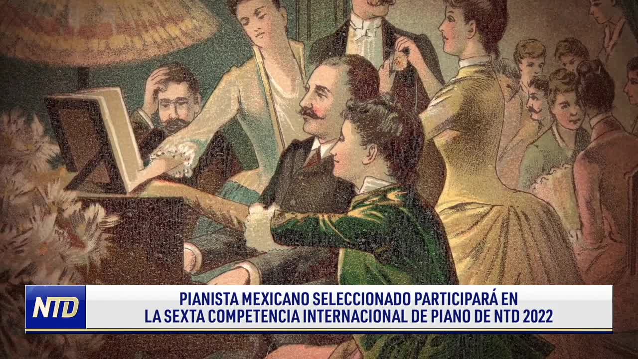 Pianista mexicano participa en la Sexta Competencia Internacional de Piano de NTD 2022