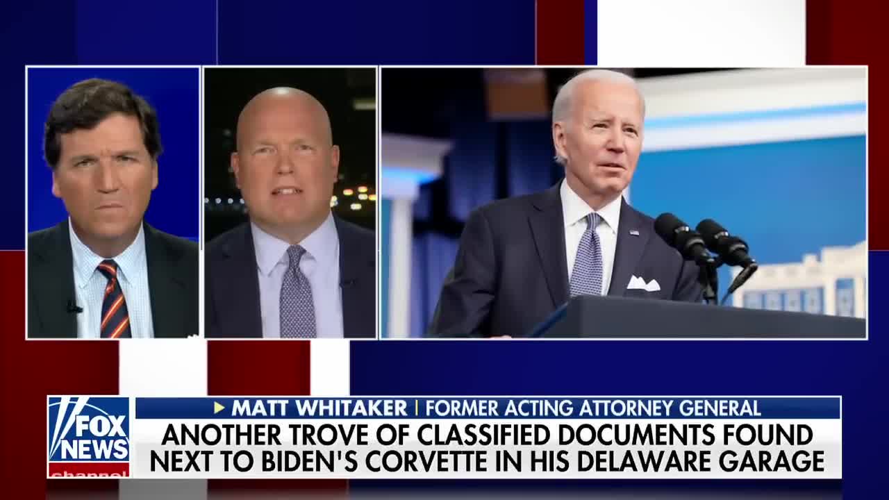 Matt Whitaker on Biden classified docs: 'This is not good for Joe Biden'