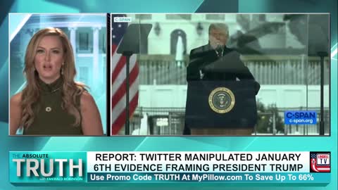 LARA LOGAN ON TWITTER MANIPULATING JANUARY 6TH EVIDENCE