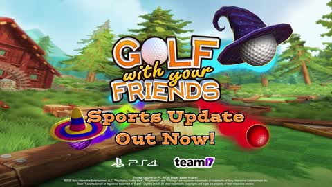 Golf With Your Friends - Sports Update Trailer PS4 Games