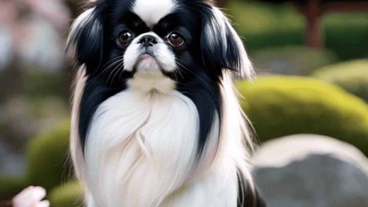 Japanese Chin Dog Animals Videos For Kids