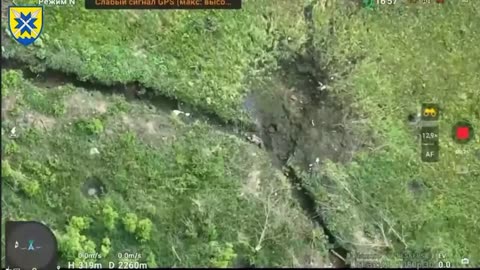 Shelling Russian Trenches