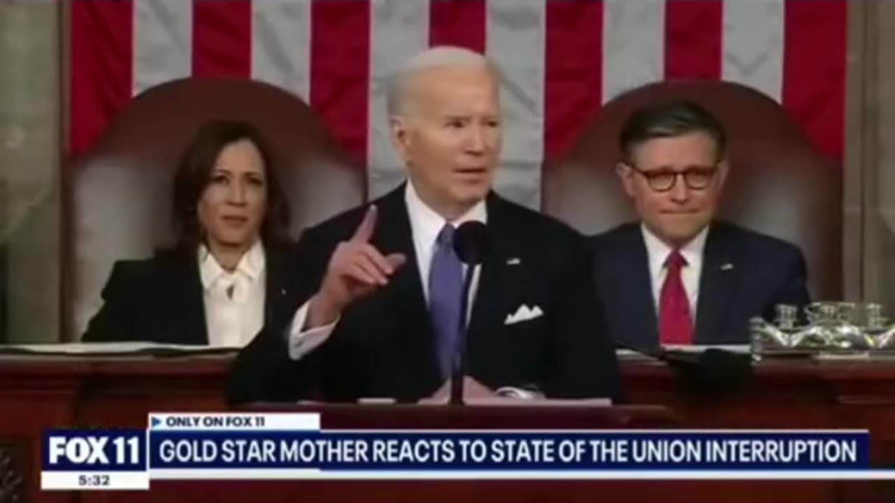 GOLD STAR MOTHER REACTS TO STATE OF THE UNION INTERRUPTION