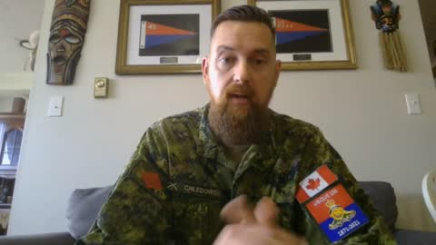 Canadian Army Major Calls out Goverment