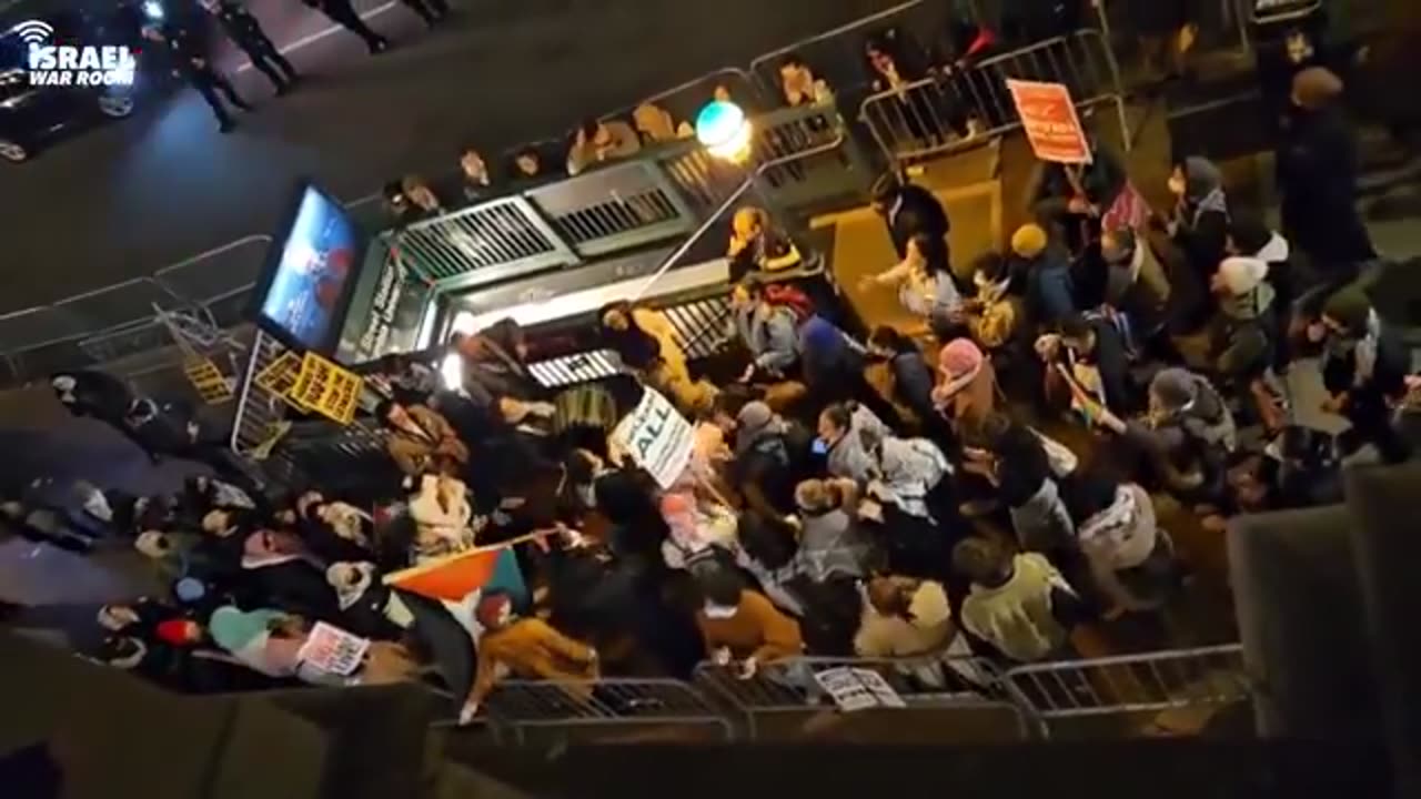 Terror supporters' rally in Columbia University