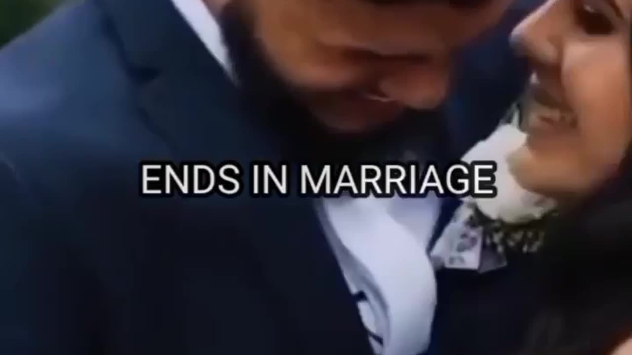 Lucky are those whose love story turns into MARRIAGE