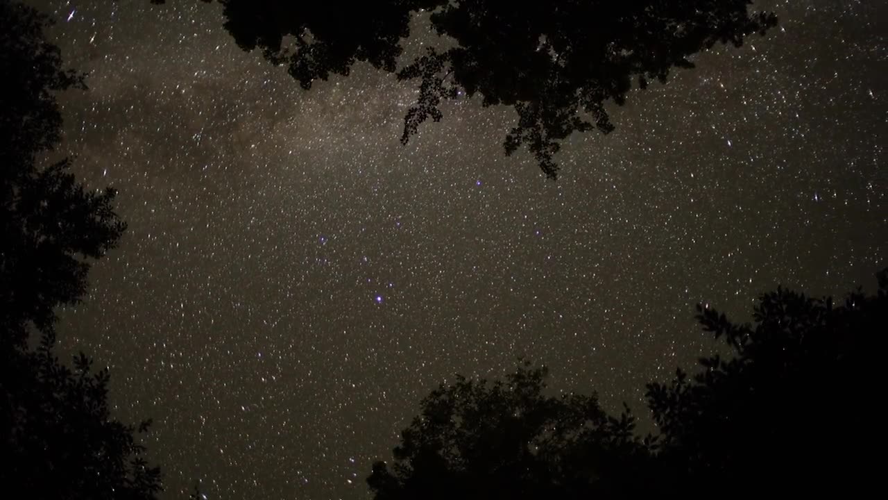 Relaxing Night Sky Timelapse