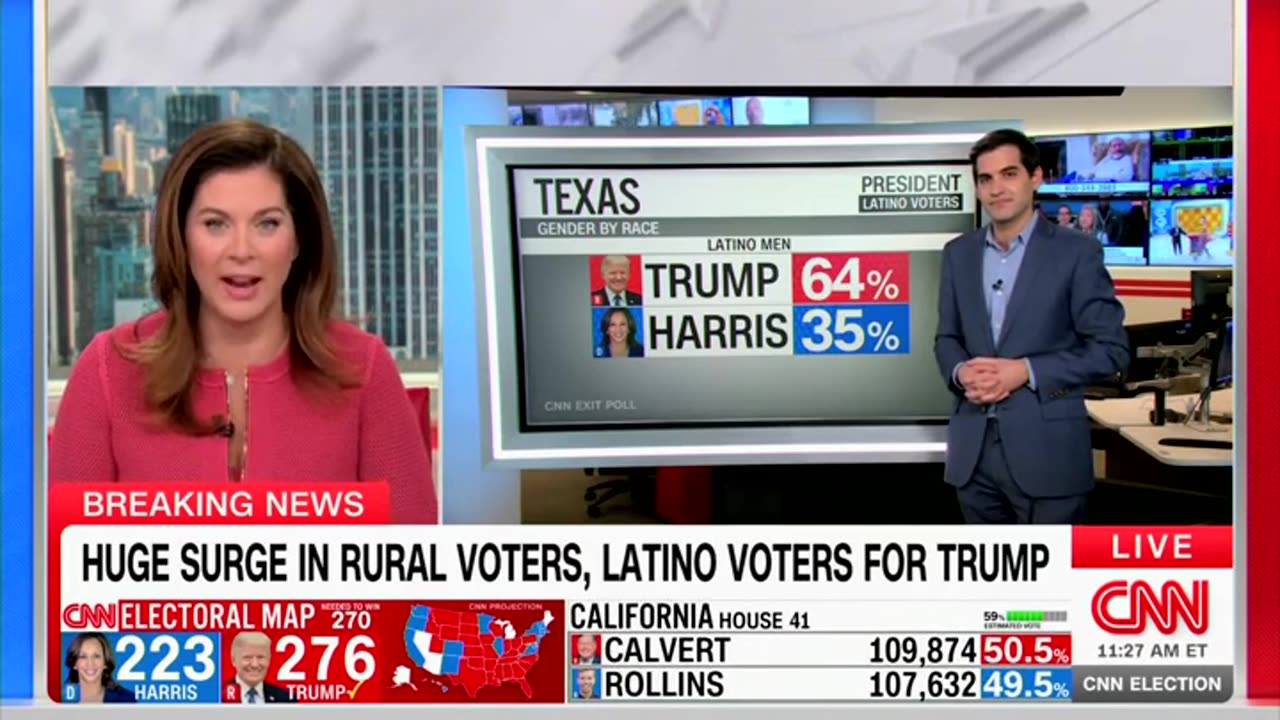 CNN Host, Harry Enten Marvel At Trump's 'Surprising' And 'Impressive' Gains With Key Voting Blocs