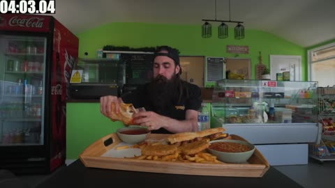 THIS MASSIVE SANDWICH CHALLENGE HAS NEVER BEEN BEATEN! | BeardMeatsFood 2023