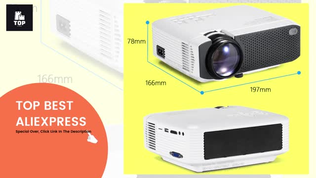 AUN MINI Projector Android 9 Beamer Ubeamer 1 Pro 4K