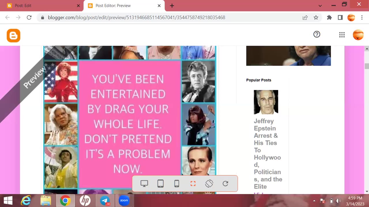 The Gov't Plot To Hide Pedogate In The Trans Community