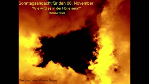 Sonntagsandacht für den 06. November