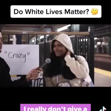 Do White lives matter?