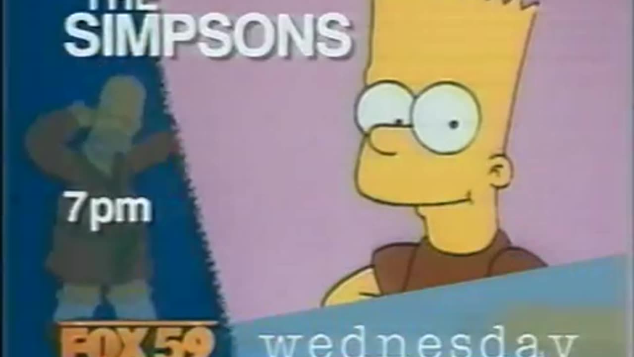 January 9, 1996 - 'Simpsons' Promo: Marge is Wooed by a Bowling Pro