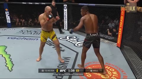 Glover Teixeira vs Jamahal Hill 01-21-2023