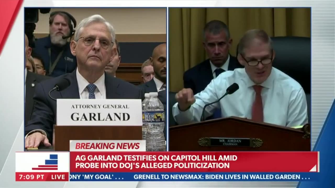 Rep. Jim Jordan BLASTS AG Garland In EPIC Takedown