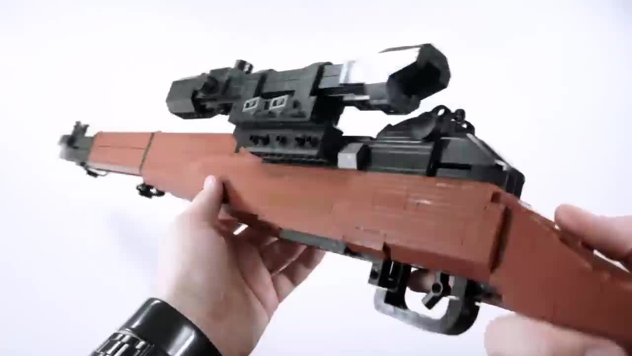 LEGO M1 Garand (+Sniper Scope and Grenade Launcher)10