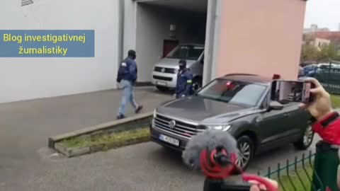 Zatčení bývalého slovenského ministra vnitra Roberta Kaliňáka