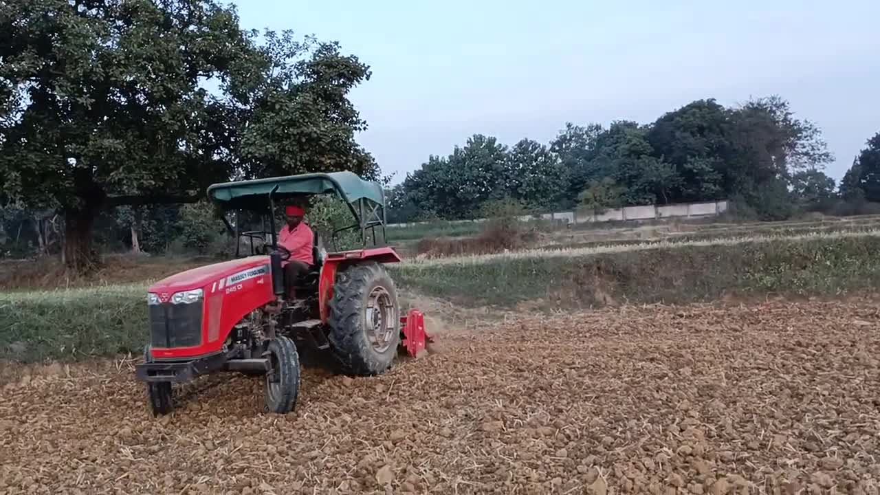 Massey 245 di smart rotavator performance