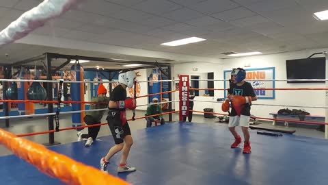 Joey sparring Nicholas 12/6/22