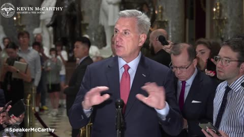 House Rep. Speaker McCarthy on debt limit negotiations: “The problem are the Democrats.”