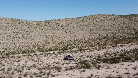 Off Grid in the west Texas Desert