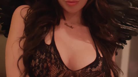 Dark Angel Luchi in Sexy Black Lingerie