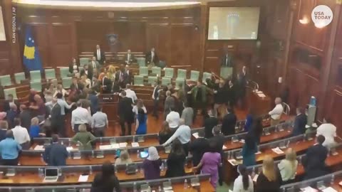 Lawmakers throw down on parliament