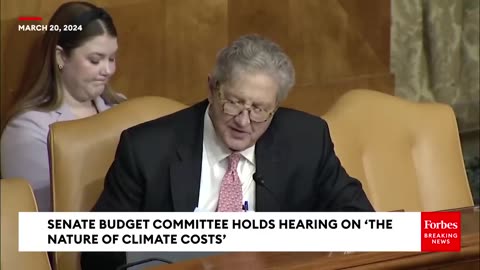 Senator Kennedy ROASTS Climate Crazy In HILARIOUS Clip