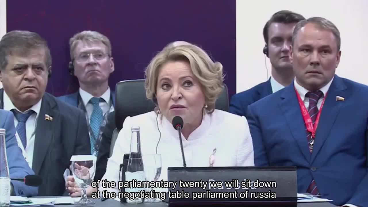Head of the Russian Federation Valentina Matvienko propagandized the delegation of Ukraine at the s