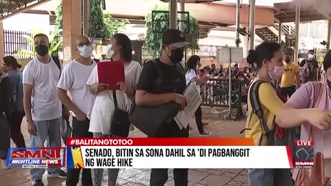 Senado, bitin sa SONA dahil sa hindi pagbanggit ng wage hike