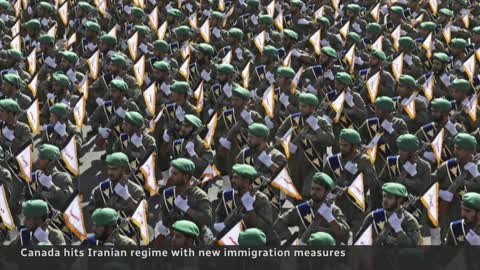 Canada bans top Iranian revolutionary guard members in new sanctions