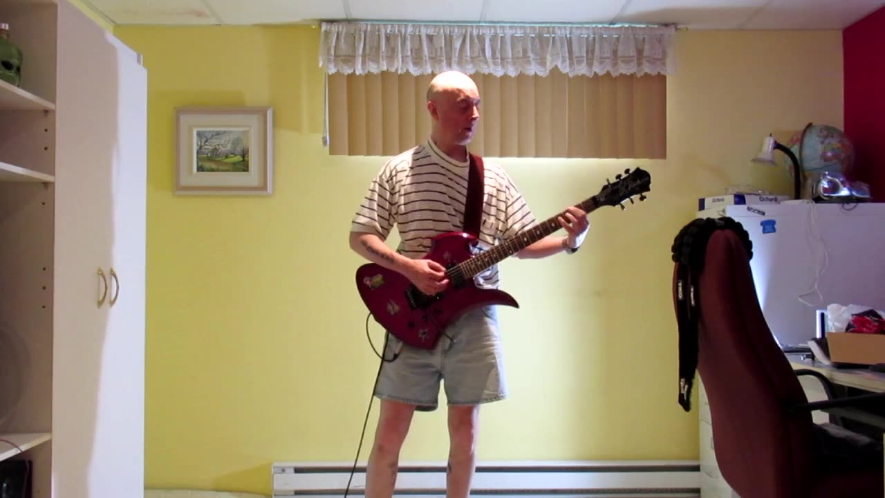 149 B.C. Rich Mockingbird f Improvisation musicale.
