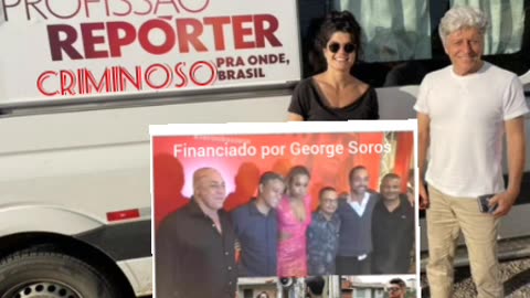 A facção da @GloboNews Plantando crimes contra os policiais no Guarujá... Pagos por George Soros !