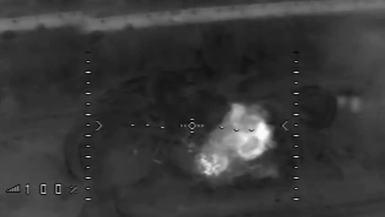 Footage of Ukrainian Drone Strikes